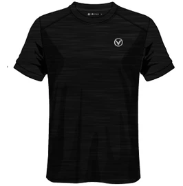 Herren T-Shirt Virtus Opal Melange SS Logo Tee Black