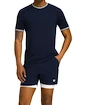 Herren T-Shirt Wilson  M Court Performance Crew Navy