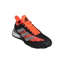 Herren Tennisschuhe adidas  Adizero Ubersonic 4 Clay Black/Silver/Red