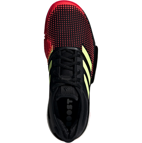 Herren Tennisschuhe adidas SoleCourt Boost M Black/Yellow ...