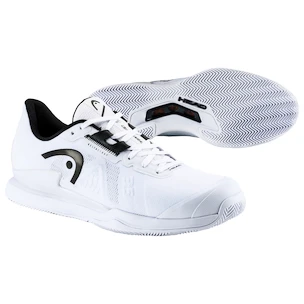 Herren Tennisschuhe Head Sprint Pro 3.5 Clay White/Black  EUR 46