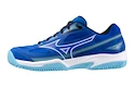 Herren Tennisschuhe Mizuno  BREAK SHOT 4 CC Moroccan Blue/White/Blue Glow