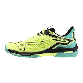 Herren Tennisschuhe Mizuno Wave Exceed Tour 6 CC Sunny Lime/Black/Atlantis