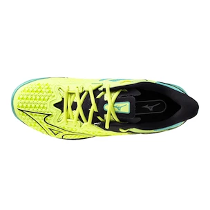 Herren Tennisschuhe Mizuno Wave Exceed Tour 6 CC Sunny Lime/Black/Atlantis  EUR 42