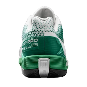 Herren Tennisschuhe Wilson Rush Pro 4.0 Clay White/Green  EUR 41 1/3