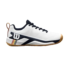 Herren Tennisschuhe Wilson Rush Pro 4.5 Clay White/Navy Roland Garros