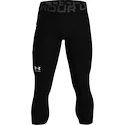 Herren Unterhose Under Armour HeatGear  3/4 Legging Black