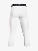 Herren Unterhose Under Armour HeatGear 3/4 Legging-WHT