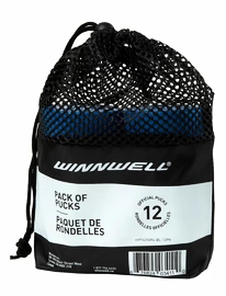 Hockey-Puck WinnWell blue JR lightweight (12 pcs)