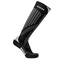 Hockeysocken CCM  SKATE SOCK PROTECH 3D KNEE Black/White