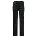 Hosen für Frauen Jack Wolfskin  Overland Zip Away Black