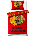 Inklusive Wäsche Official Merchandise  NHL Chicago Blackhawks 140x200/70x90 cm