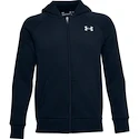 Jungen Hoody  Under Armour  RIVAL COTTON FZ HOODIE dark blue L