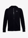 Jungen Hoody  Under Armour  RIVAL FLEECE FZ HOODIE-BLK