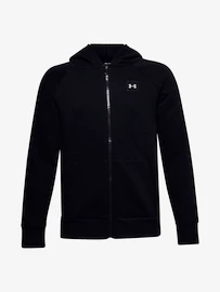 Jungen Hoody Under Armour RIVAL FLEECE FZ HOODIE-BLK