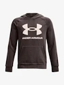 Jungen Hoody  Under Armour  RIVAL FLEECE HOODIE-BRN XS