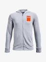 Jungen Hoody  Under Armour  Rival Terry FZ Hoodie-GRY XL