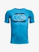 Jungen-T-Shirt Under Armour HeatGear Novelty SS-BLU