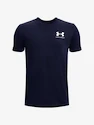 Jungen-T-Shirt Under Armour  SPORTSTYLE LEFT CHEST SS-NVY XS