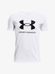 Jungen-T-Shirt Under Armour  Sportstyle Logo SS-WHT