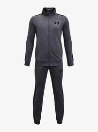 Jungen Trainingsanzug Under Armour Knit Track Suit šedá Pitch Gray