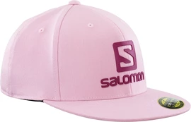 Kappe Salomon Logo Cap Flexfit® Lilac Sachet