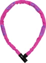 Kettenschloß Abus  Steel-O-Chain 4804K/75 pink