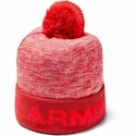 Kinder Mütze Under Armour  Gametime Pom Beanie red