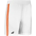 Kinder Shorts Babolat  Play Short Boy White/Orange