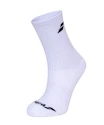 Kinder Socken Babolat  3 Pairs Pack Junior White/White  31/34