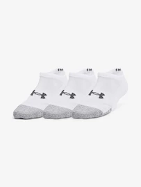 Kinder Socken Under Armour 3pk No Show Yth-WHT