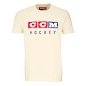 Kinder T-Shirt CCM Vintage Fall SS Tee Unbleached