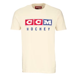 Kinder T-Shirt CCM Vintage Fall SS Tee Unbleached