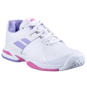 Kinder Tennisschuhe Babolat Propulse All Court Junior Girl White/Lavender