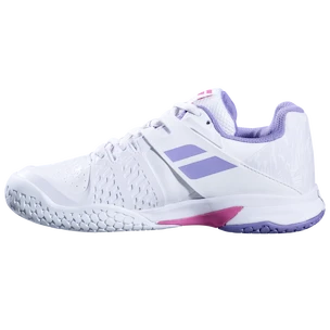 Kinder Tennisschuhe Babolat Propulse All Court Junior Girl White/Lavender