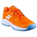 Kinder Tennisschuhe Babolat Propulse Junior 3 AC Boy Orange Peel