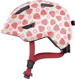 Kinderhelm Abus Smiley 3.0 LED Rose strawberry