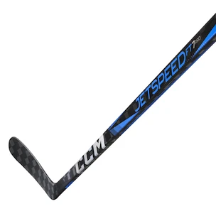 Komposit-Eishockeyschläger CCM JetSpeed FT7 PRO Blue Intermediate 29 - Rechte Hand unten, Flex 65