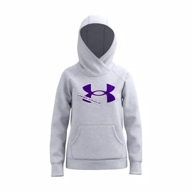 Mädchen Hoodie Under Armour Rival Fleece Logo Hoodie-GRY