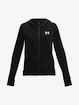 Mädchen Hoodie  Under Armour  Rival Fleece LU FZ Hoodie-BLK