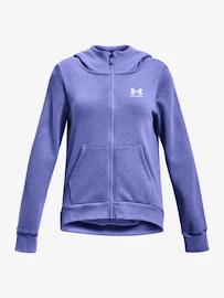 Mädchen Hoodie Under Armour Rival Fleece LU FZ Hoodie-BLU