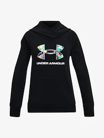 Mädchen Hoodie Under Armour Rival Logo Hoodie-BLK