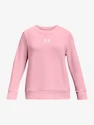 Mädchen Hoodie  Under Armour  Rival Terry Crew -PNK