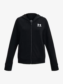 Mädchen Hoodie Under Armour Rival Terry FZ Hoodie-BLK