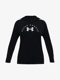 Mädchen Hoodie Under Armour Tech Graphic LS Hoodie-BLK