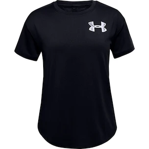 Mädchen T-Shirt Under Armour HeatGear SS Black S