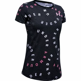 Mädchen T-Shirt Under Armour Live Printed Wm Ss T-Shirt