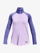 Mädchen T-Shirt Under Armour  Tech Graphic 1/2 Zip-PPL