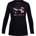 Mädchen T-Shirt Under Armour  Tech Graphic Big Logo LS T-Shirt-BLK