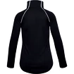 Mädchen T-Shirt Under Armour  Tech Graphic Logo Half Zip-BLK